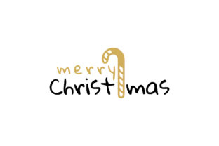 Download Flat Merry Christmas Logo Vector Graphic By Riduwan Molla Creative Fabrica SVG Cut Files