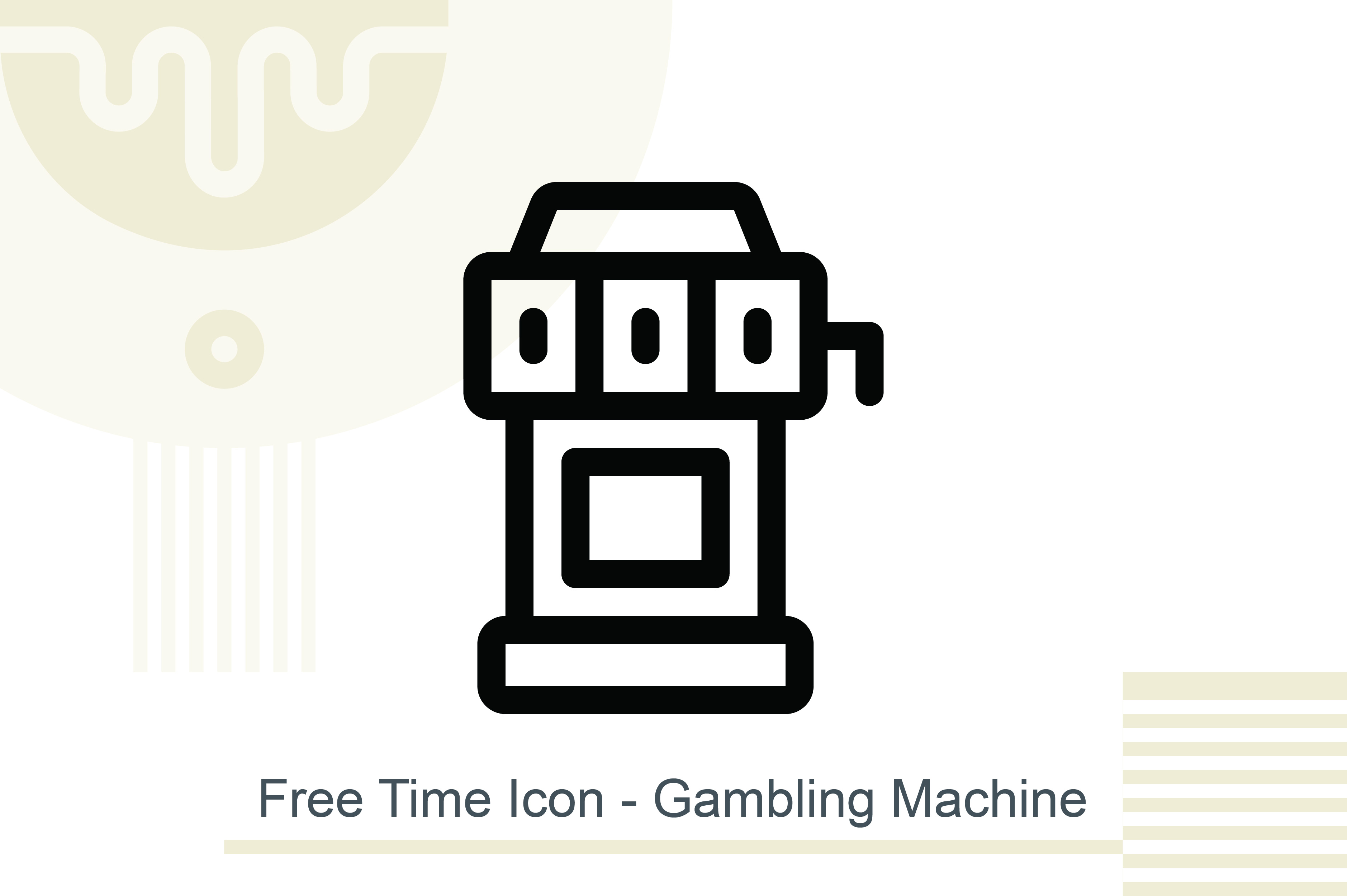 Download Free Time Icon Gambling Machine Graphic By Melindagency Creative Fabrica SVG Cut Files