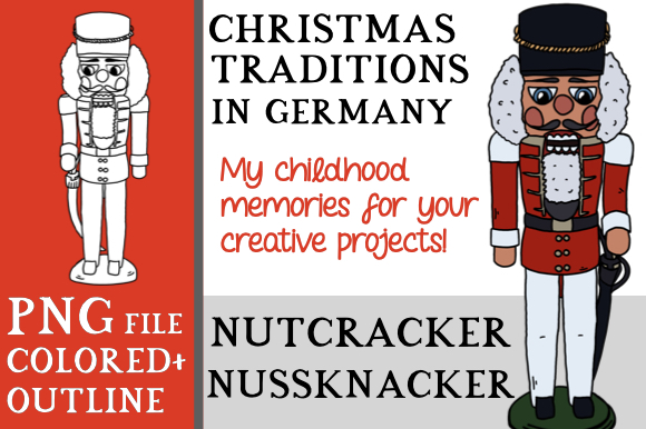 Download Nutcracker Traditional Christmas Decoration Graphic By Better Teaching Resources Creative Fabrica PSD Mockup Templates