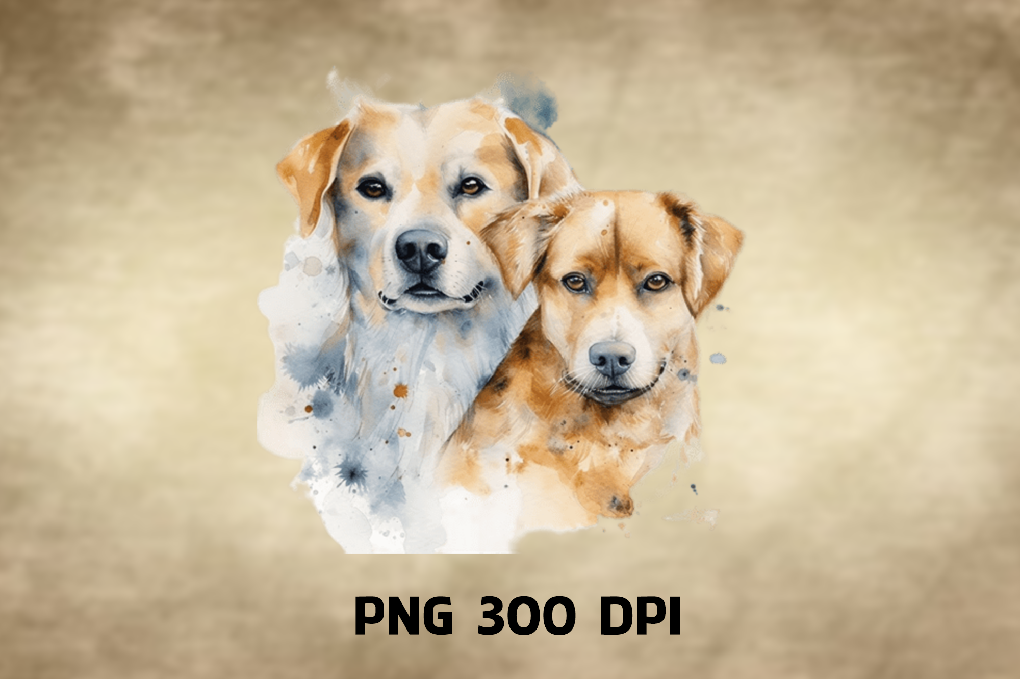 Dog Warcolor Sublimation Clipart Graphic by Stanfield Design · Creative ...